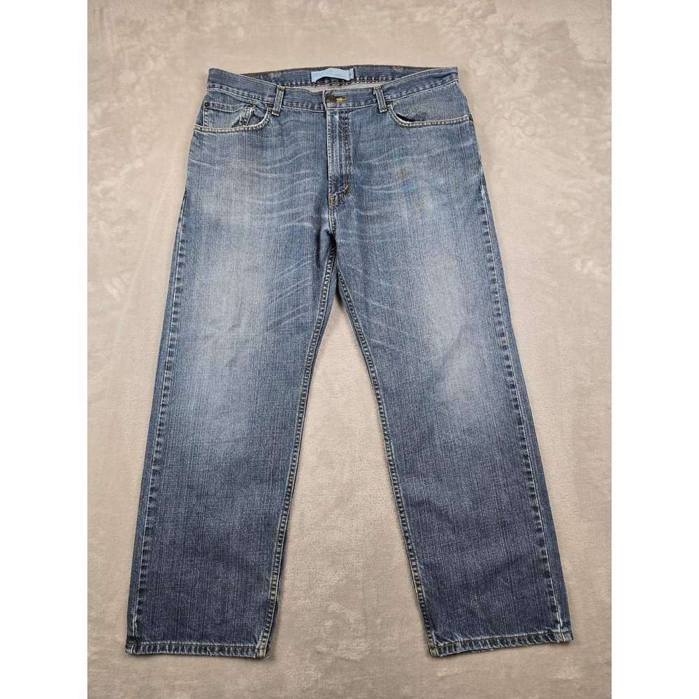 Levi's 559 Relaxed Straight Jeans Mens 38x30 Fit 37x29 Blue Denim 2008